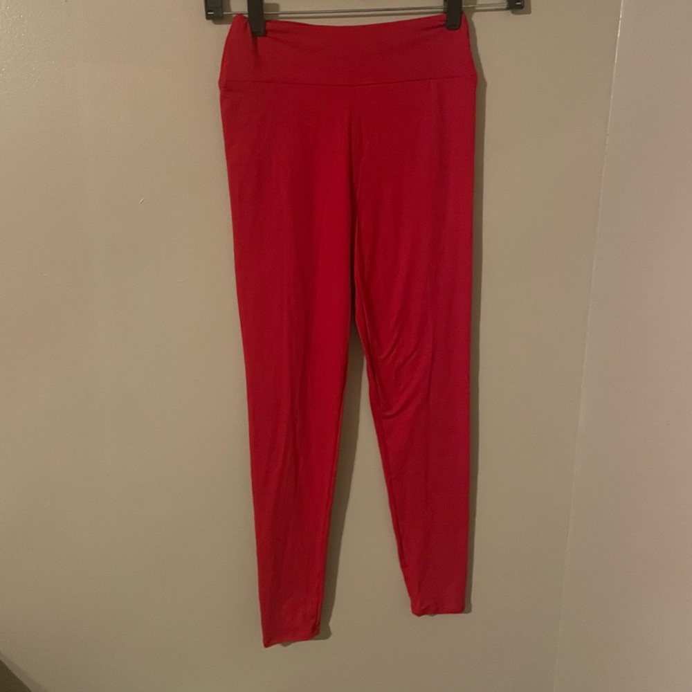 Red Leggings